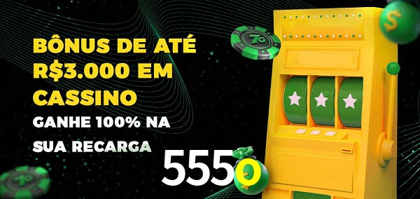 555o melhor bônus de depósito
